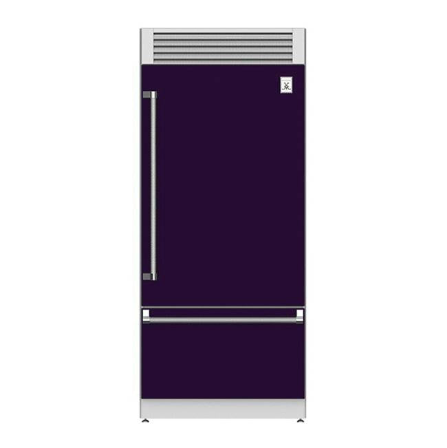 Hestan - Bottom Mount Refrigerator, Top Compressor, Pro, Left Hinged, 36'' - Lush Purple