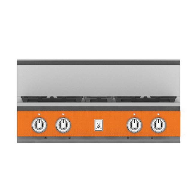 Hestan - Rangetop, 4 Burner, 30'' - Citra Orange