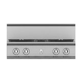 Hestan - Rangetop, 4 Burner, 30'' - Steeletto Stainless Steel