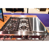 Rangetop, 4 Burner with Griddle, 36''