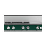 Hestan - Rangetop, 4 Burner with Griddle, 36'' - Grove Green
