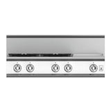 Hestan - Rangetop, 4 Burner with Griddle, 36'' - Froth White