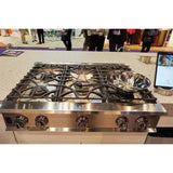 Rangetop, 5 Burner, Smart, 36''