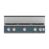 Hestan - Rangetop, 5 Burner, 36'' - Pacific Fog Graphite Gray