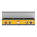Hestan - Rangetop, 5 Burner, 36'' - Citra Orange