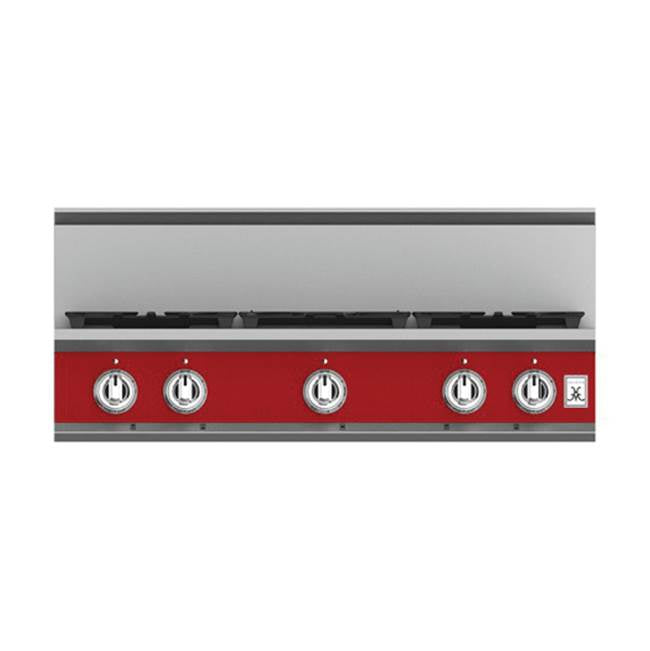 Hestan - Rangetop, 5 Burner, 36'' - Matador Red