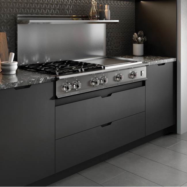 Rangetop, 4 Burner with 24'' Griddle, 48''