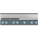 Hestan - Rangetop, 4 Burner with 24'' Griddle, 48'' - Pacific Fog Graphite Gray