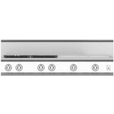 Hestan - Rangetop, 4 Burner with 24'' Griddle, 48'' - Froth White