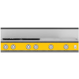 Hestan - Rangetop, 4 Burner with 24'' Griddle, 48'' - Sol Yellow