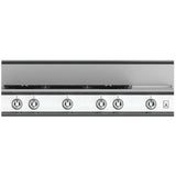 Hestan - Rangetop, 5 Burner with Griddle, 48'' - Froth White