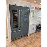 Refrigerator with Wine, Overlay, Left Hinged, 24''