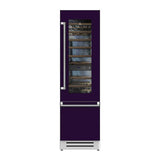 Hestan - Refrigerator with Wine, Left Hinged, 24'' - Lush Purple