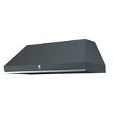 Hestan - Ventilation, Chimney, 1200 cfm, 54'' - Pacific Fog Graphite Gray