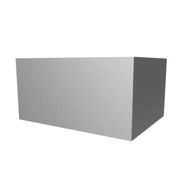 Hestan - Duct Cover, Ventilation, Island, 24W x 18D x 12H - Sol Yellow
