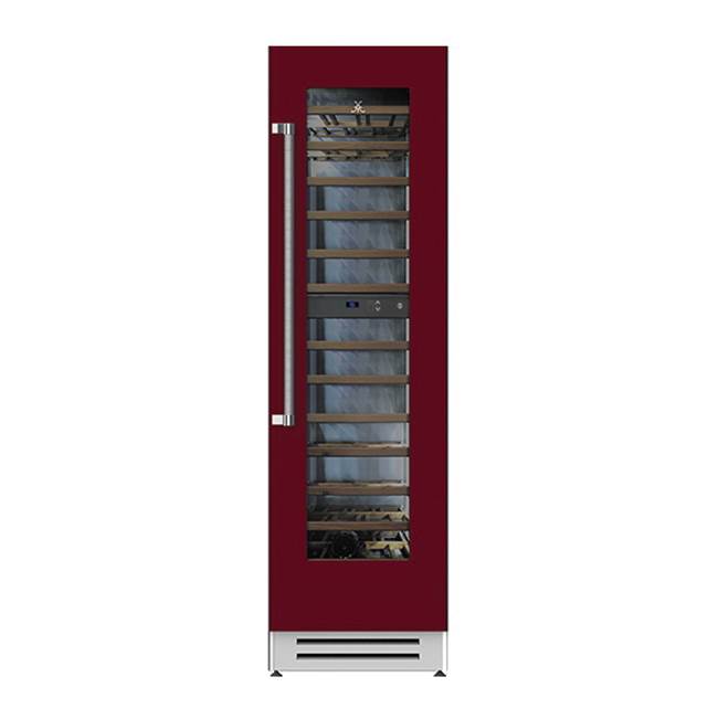 Hestan - Wine Column, Left Hinged, 24'' - Tin Roof Burgundy