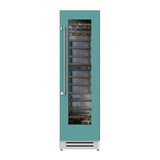Hestan - Wine Column, Right Hinged, 24'' - Bora Bora Turquoise