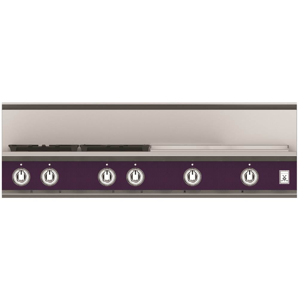 Rangetop, 4 Burner with 24'' Griddle, 48''