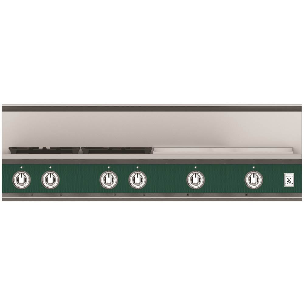 Rangetop, 4 Burner with 24'' Griddle, 48''