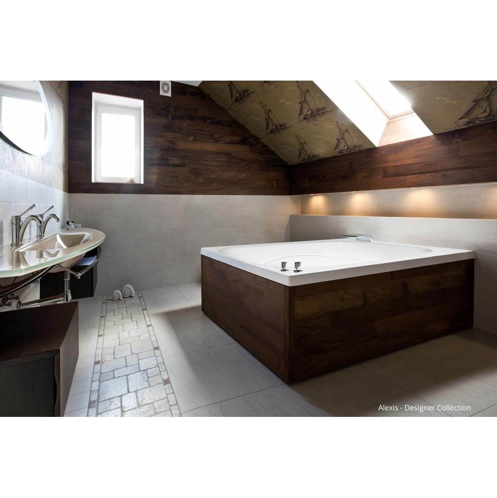 ALEXIS 6048 AC W/WHIRLPOOL SYSTEM-BISCUIT