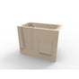 Hydro Systems - CRESCENT 24X16 SOLID SURFACE SINK - ALMOND - Almond