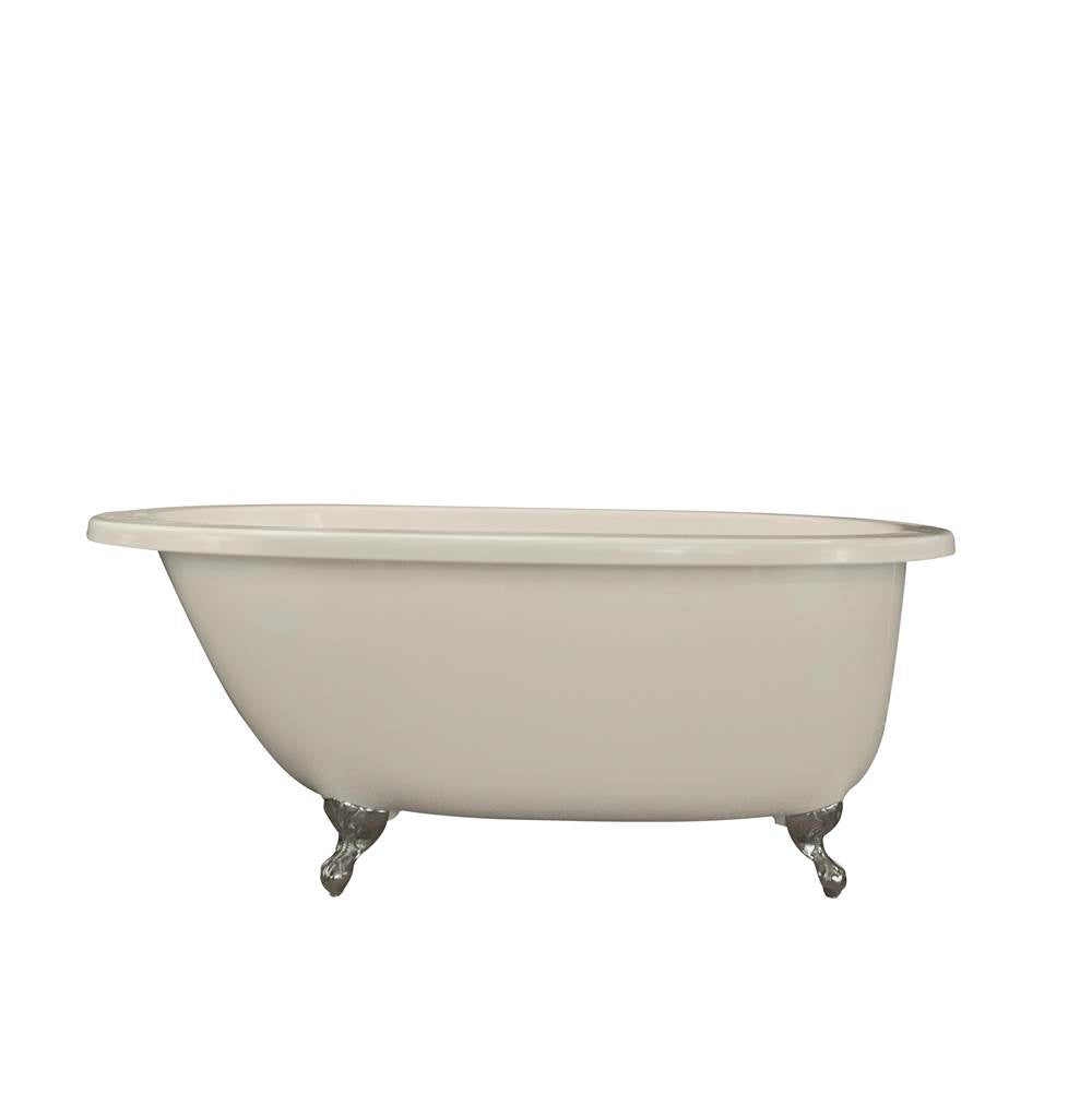 Hydro Systems - ANNETTE 6536 STON W/ FLAT DECK, TUB ONLY - ALMOND - Almond