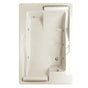 Hydro Systems - ASHLEY 7248 AC W/WHIRLPOOL SYSTEM-BONE - Bone