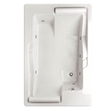 Hydro Systems - ASHLEY 7248 AC W/WHIRLPOOL SYSTEM-WHITE - White