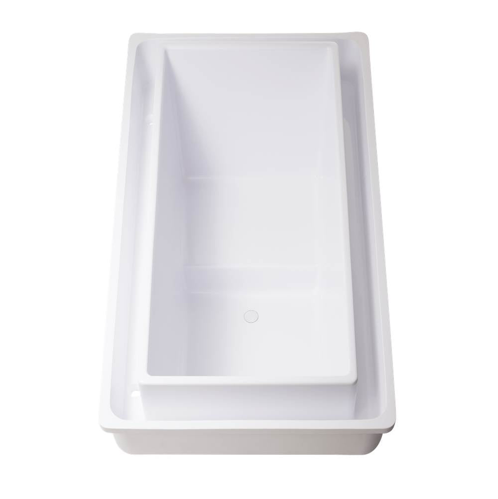 AUBURN 8066 METRO TUB ONLY- ALMOND