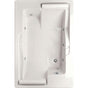 Hydro Systems - ASHLEY 7248 AC TUB ONLY-BONE - Bone