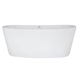 Hydro Systems - BISCAYNE 6431 METRO TUB ONLY-WHITE - White