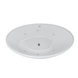 Hydro Systems - CARLI 6636 AC W/WHIRLPOOL SYSTEM-WHITE - White