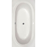 Hydro Systems - CARIBE 7236 GC TUB ONLY-WHITE - White