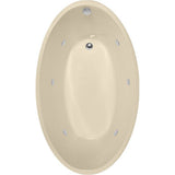 Hydro Systems - CARLI 7240 AC W/WHIRLPOOL SYSTEM-BONE - Bone