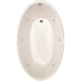 Hydro Systems - CARLI 7240 AC W/WHIRLPOOL SYSTEM-WHITE - White