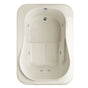 Hydro Systems - CASSI 6042 AC W/WHIRLPOOL SYSTEM-BONE - Bone