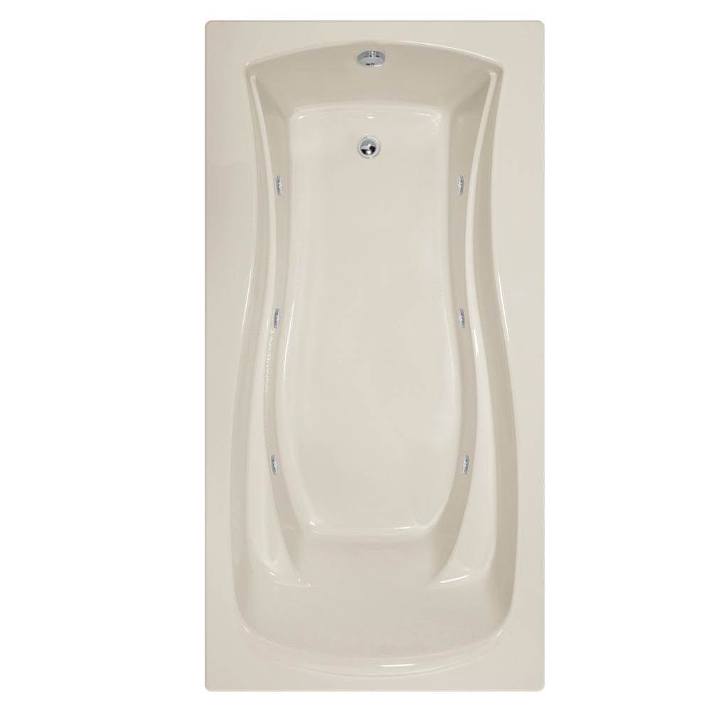 Hydro Systems - CHARLOTTE 7236 AC W/COMBO SYSTEM-BONE - Bone