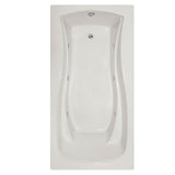 Hydro Systems - CHARLOTTE 7236 AC W/COMBO SYSTEM-WHITE - White