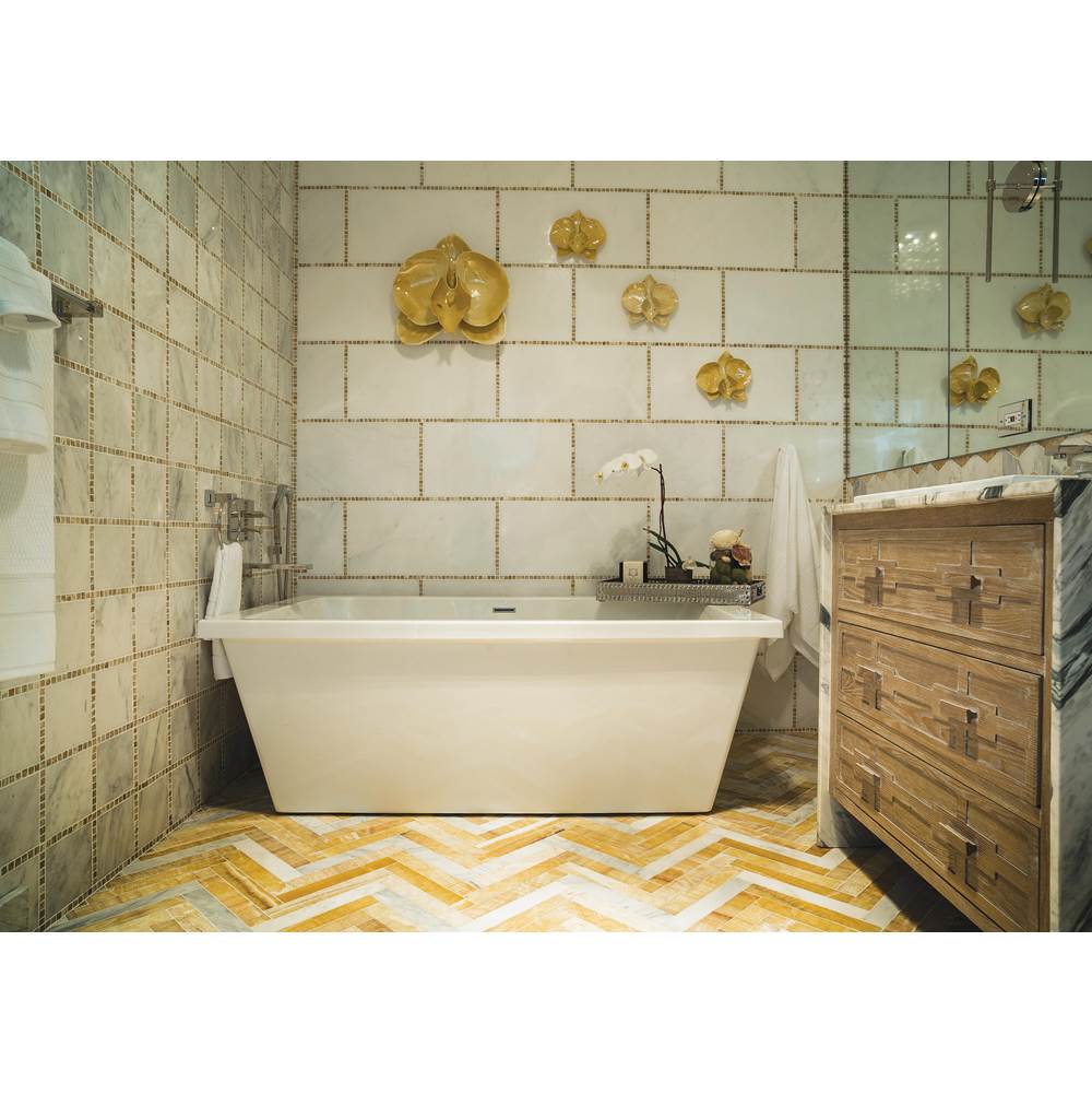 CHEYENNE, FREESTANDING TUB ONLY 66X36 - -BISCUIT