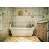 CHEYENNE, FREESTANDING TUB ONLY 66X36 - -BISCUIT