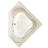 Hydro Systems - CLARISSA 5555 AC W/WHIRLPOOL SYSTEM-BONE - Bone