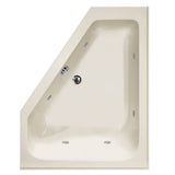 Hydro Systems - COURTNEY 6048 AC W/WHIRLPOOL SYSTEM-BONE-LEFT HAND - Bone