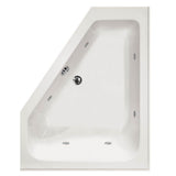Hydro Systems - COURTNEY 6048 AC W/WHIRLPOOL SYSTEM-WHITE-LEFT HAND - White