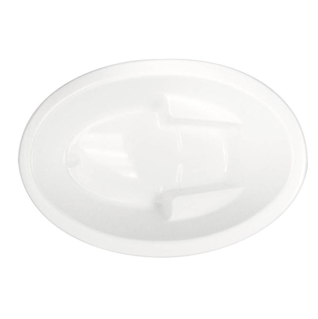 Hydro Systems - CRYSTAL 7844 STON W/ WHIRLPOOL SYSTEM - WHITE - White