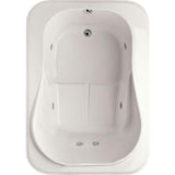 Hydro Systems - CASSI 6042 AC W/WHIRLPOOL SYSTEM-WHITE - White