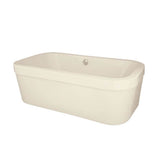 Hydro Systems - ELIZABETH, FREESTANDING TUB ONLY 72X40 - -BISCUIT - Biscuit