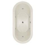 Hydro Systems - ELLE 7236 AC W/WHIRLPOOL SYSTEM-BONE - Bone