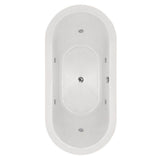 Hydro Systems - ELLE 7236 AC W/WHIRLPOOL SYSTEM-WHITE - White
