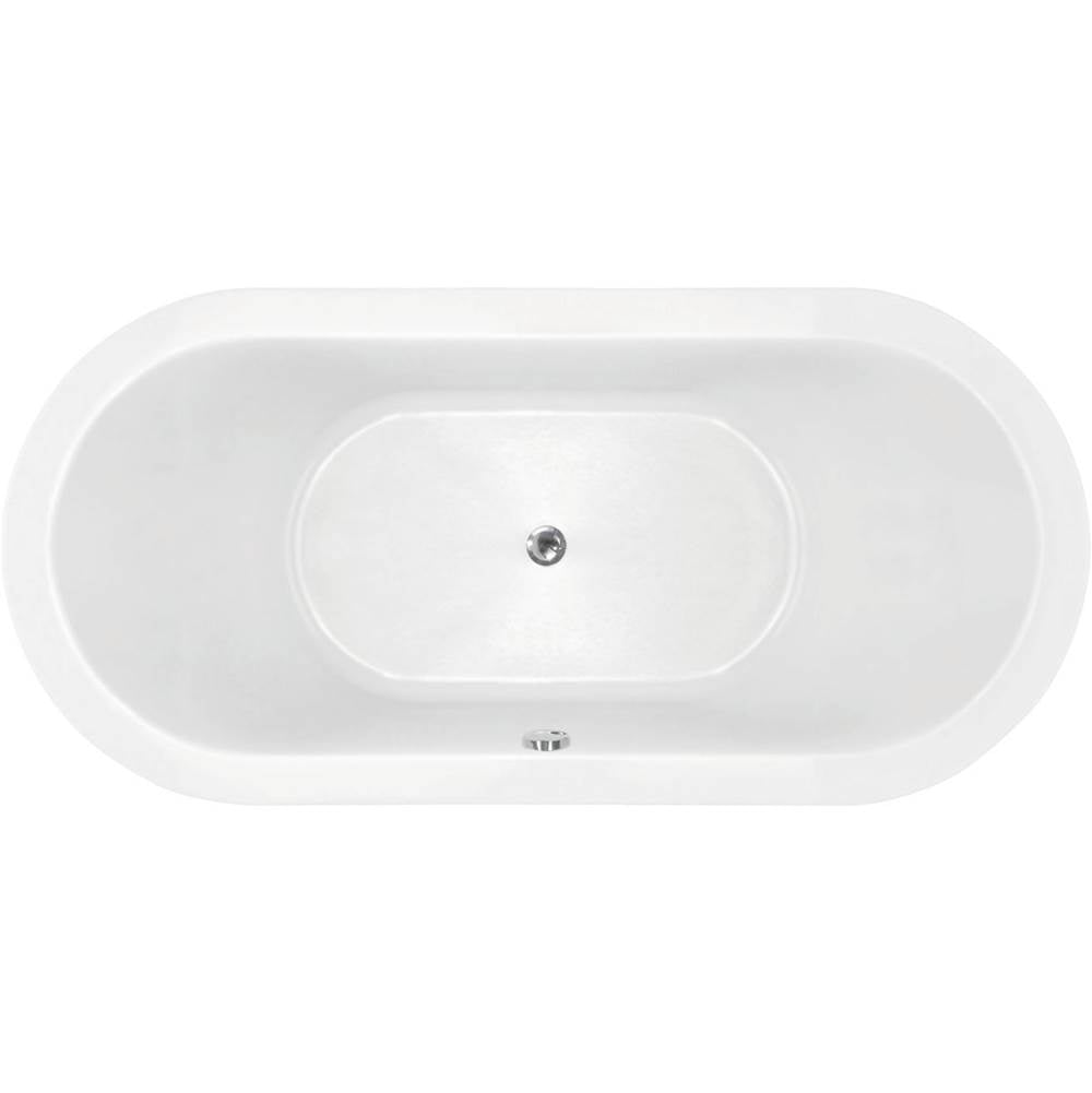 Hydro Systems - EMERALD 7242 STON W/ WHIRLPOOL SYSTEM - WHITE - White