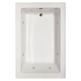 Hydro Systems - EMMA 6642 AC W/WHIRLPOOL SYSTEM-WHITE - White